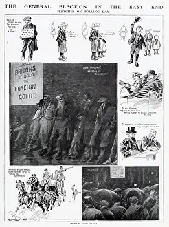 Voting: General Election in the East End 1910