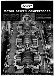 Compressors: General Electric Company. G.E.C. Motor Driven Compressors