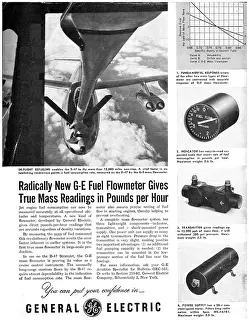 Flowmeters: General Electric GE G-E Fuewl Flowmeters