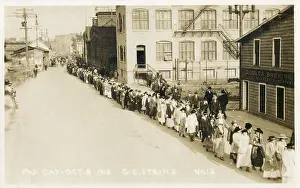 Schenectady: General Electric strike, Schenectady, New York, USA