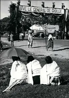 Vive: General de Gaulle visit to Tananarive, Madagascar