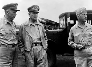 Krueger: General George C. Marshall, during inspection ?