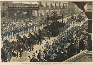 Catafalque: General Grant's Funeral Procession Passing