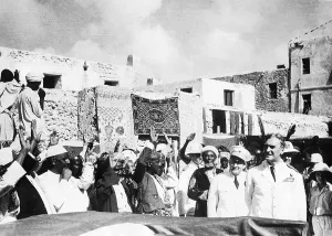 Somaliland: General Graziani in Mogadishu, 1936