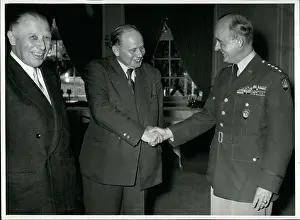 Godesberg: General Gunther, Blank, Heusinger, Bonn