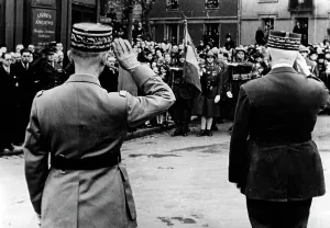 Huntziger: General Huntziger and Marshal Petain, 1940