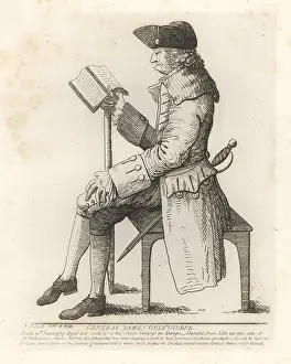 18th Century: General James Oglethorpe at Dr. Johnson's booksale, 1785