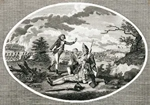 Quebec: General James Wolfe killed at the Siege of Quebec