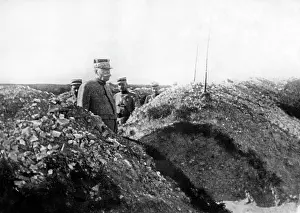 Joffre: General Joffre at the front