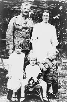 Presidio: General John Pershing (1860-1948) with wife ?