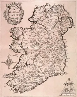 1685: General Map of Ireland 1685