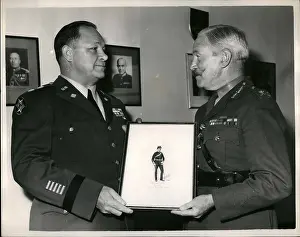 Lansdowne: General Mayo, Manor General Rooney, watercolour presentation