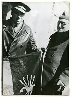 Marx Memorial Library: General Miaja and Commander Lister