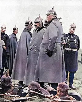 General Moltke and Kaiser Wilhelm II