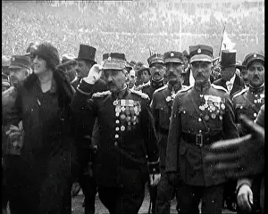 Pangalos: General Pangalos in a Crowd Filled Stadium