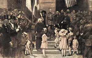 Deputation: General Pershing in Paris 1918