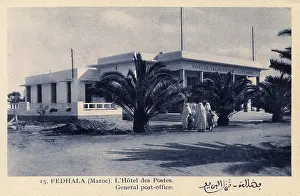 Fedala: General post office, Fedala (Mohammedia), Morocco