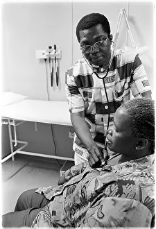 Maseru: General Practitioner. Lesotho 1999 @ Cedric Nunn
