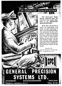 Simulators: General Precision Systems. G.P.S. Flight Simulators