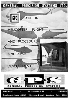 Simulators: General Precision Systems. GPS Flight Simulators 1960