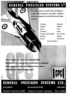 Simulators: General Precision Systems. GPS Flight Simulators