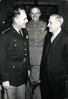 Vieira: General Ridgeway, Colonel Fonseca and PM Salazar, Portugal
