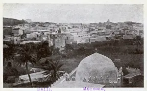 Safi: General rooftop view of Saffi (Safi, Asfi), Morocco