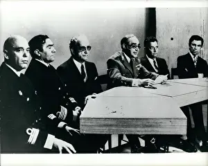 Rohan: General Spinola and Junta officers, press conference, Lisbon