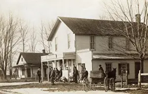Ploughs: General store, Canton, Illinois, USA