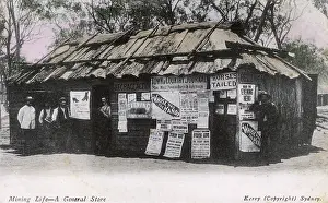 General store in a mining area, Australia