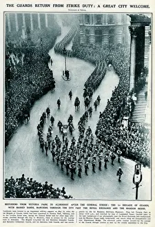 Encamped: The General Strike - Guards return from duty 1926