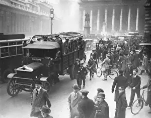 Locations: General strike in London, 1926