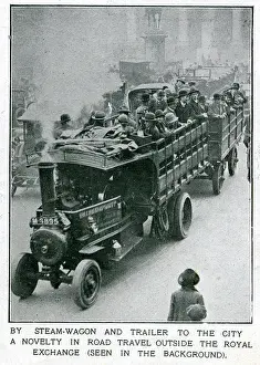 Sectors: The General Strike - travelling by trailer 1926