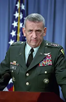 Pentagon: General Tommy Franks Commander of U.S. Central ?