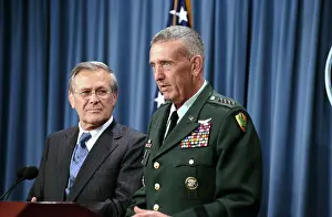 Pentagon: General Tommy Franks Commander of U.S. Central ?