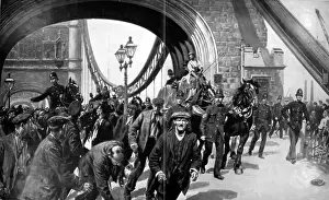 Intimidation: General Transport Strike 1911 - running the blockade