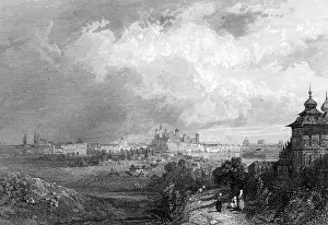 Cracow: GENERAL VIEW 1850