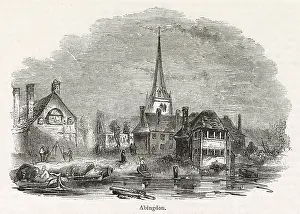 Oxon: General view of Abingdon, Oxfordshire