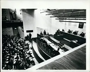 Eichmann: General view of Adolf Eichmann trial in Jerusalem