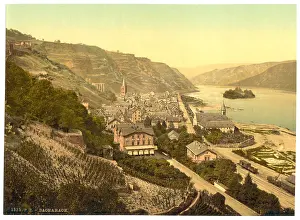 Bacharach: General view, Bacharach, the Rhine, Germany