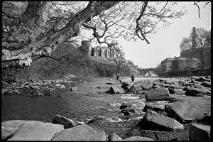 Baliol: A general view of Barnard Castle, seen from the