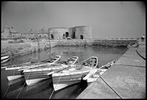 30ft: A general view of Beadnell Harbour