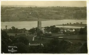 Cheddar: General View, Blagdon Lake 1914