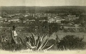 Blida: General view of Blida, from the Fort of Mimich