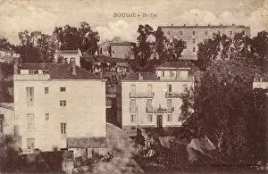 Mansions: General view of Bougie (Bejaia), Algeria, North Africa