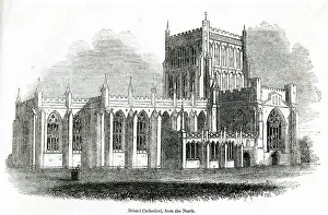 Augustine: General view of Bristol Cathedral, Bristol