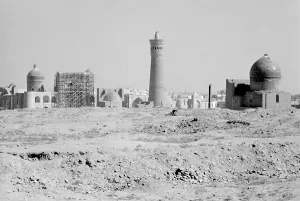 Bokhara: General view of Bukhara, Central Asia
