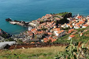 Camara: General view of Camara de Lobos, Madeira