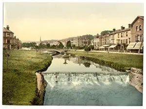 Dawlish: General view from cascade, Dawlish, England