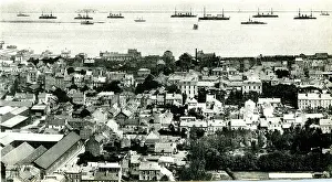 Levy: General view of Cherbourg, France